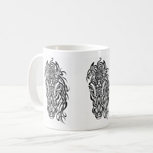 Mug Cheval de Tribalized (Devant gauche)
