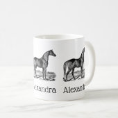 Mug Cheval debout vintage (Devant droit)