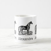 Mug Cheval debout vintage (Centre)