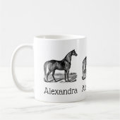 Mug Cheval debout vintage (Gauche)