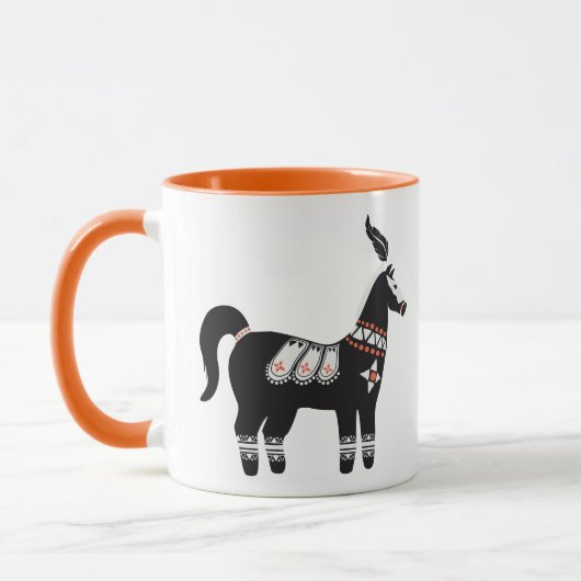 Mug Cheval décoré (Gauche)