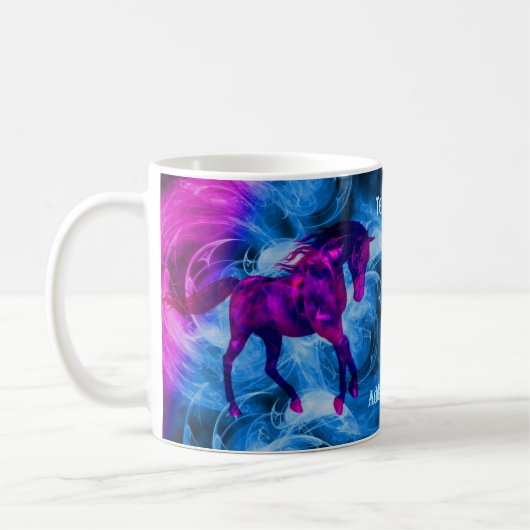 Mug Cheval d'Imaginaire fractionné (Gauche)