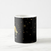 Mug cheval d'or étoiles équestre Monogramme (Centre)