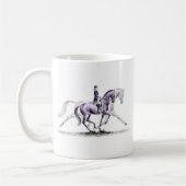 Mug Cheval Dressage en Trot Piaffe (Gauche)