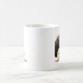 Mug Cheval drôle : Chuchotement plus fort, aucun café (Centre)