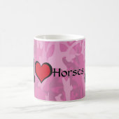 Mug Cheval du Coeur (camo rose) (Centre)