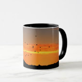 Mug Cheval du Coucher du soleil de Cowboy (Devant droit)