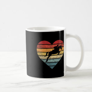 Mug Cheval du Coucher du soleil rétro cavalier équestr