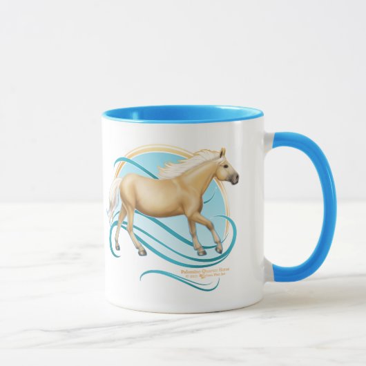Mug Cheval du quartier Palomino (Droite)