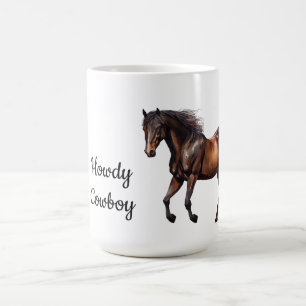 Mug Cheval du Sud-Ouest Brun
