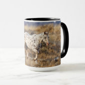 Mug Cheval errant dans les collines panoramiques de Bi (Devant droit)