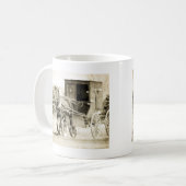 Mug Cheval et Buggy Sepia (Devant gauche)
