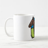 Mug Cheval et fille de ferme (Gauche)