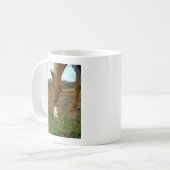 Mug cheval et fleur de printemps Bunny (Devant gauche)