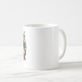 Mug Cheval et plumes (Devant droit)