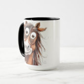 Mug Cheval fantaisiste (Devant gauche)