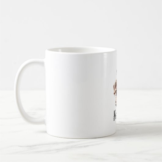Mug Cheval Fille Drôle Cheval (Gauche)