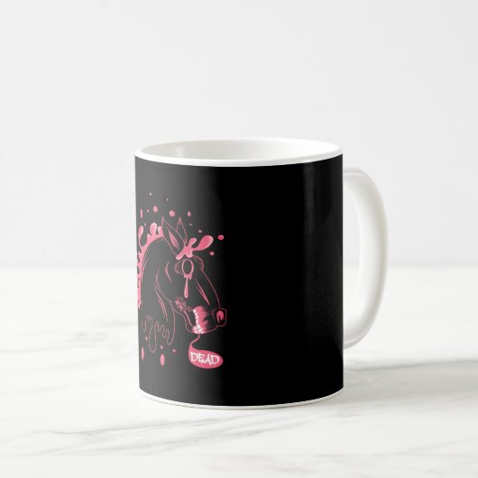 Mug Cheval foncé (Devant droit)