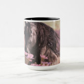 Mug Cheval friésien de Beauté Noire - Mug, Coupe, Vais (Centre)