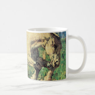 Mug Cheval galopant de Giovanni Segantini, Art Vintage