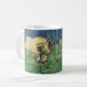 Mug Cheval galopant de Giovanni Segantini, Art Vintage (Devant gauche)