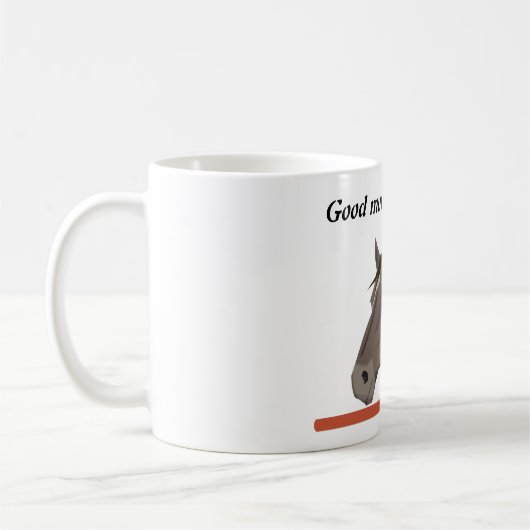 Mug Cheval gris (Gauche)