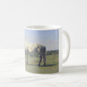 Mug Cheval gris en champ (par Rosa Bonheur) (Devant droit)