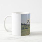 Mug Cheval gris en champ (par Rosa Bonheur) (Gauche)