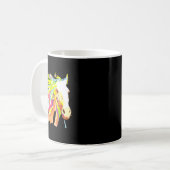 Mug Cheval Head Rainbow Art (Devant gauche)