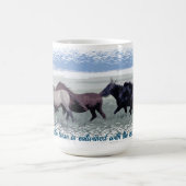 Mug Cheval Herd Cheval Sauvage Cheval Esprit (Centre)