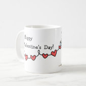 Mug Cheval Heureuse Sainte-Valentin (Devant gauche)
