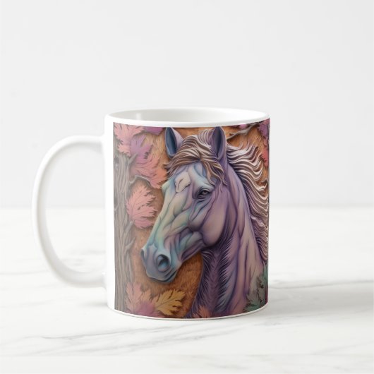 Mug Cheval imprimé 3D (Gauche)