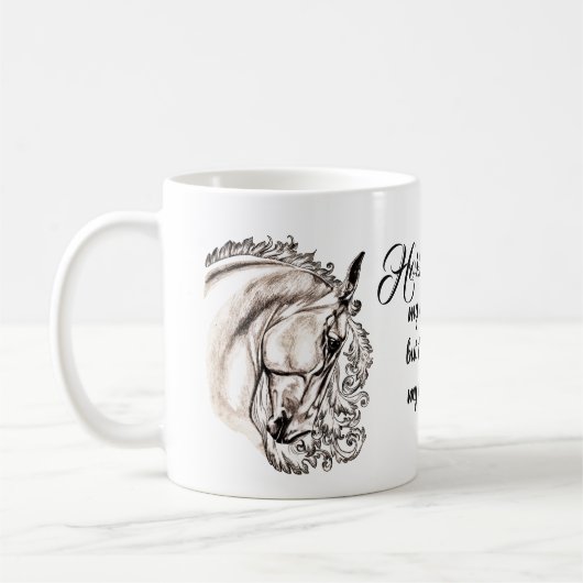 Mug cheval inspiré (Gauche)
