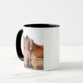Mug Cheval islandais en hiver (Devant gauche)