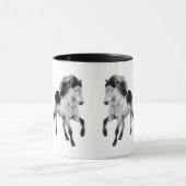 Mug Cheval islandais en mouvement (Centre)