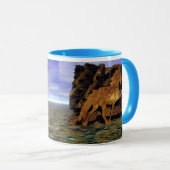 Mug Cheval Islandais Figé dans la Pierre (Devant droit)