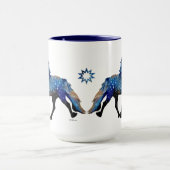 Mug Cheval islandais Stary Night (Centre)
