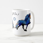Mug Cheval islandais Stary Night (Devant droit)
