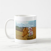 Mug Cheval Jaune, Lapin De Printemps (Gauche)