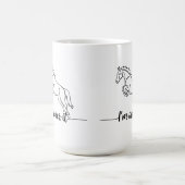 Mug Cheval Jump - I'm Over It (Centre)