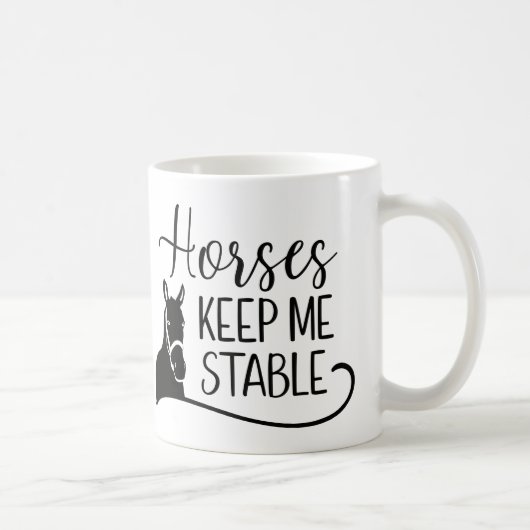 Mug Cheval Lover, Equestre, Rodéo, Farm Pony Cowboy (Droite)