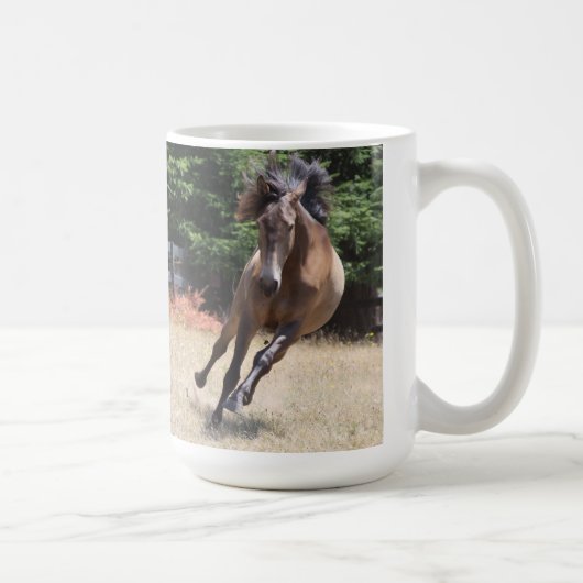 Mug Cheval Lusitan Libre (Droite)