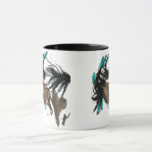 Mug Cheval majestueux par Bihrle (Centre)