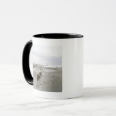 Mug Cheval marchant sur la plage (Devant gauche)