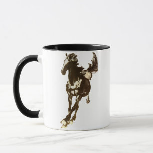 Mug Cheval noir