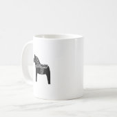 Mug Cheval noir de Dala (Devant gauche)