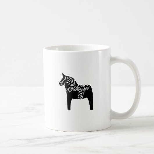 Mug Cheval noir de Dala (Droite)