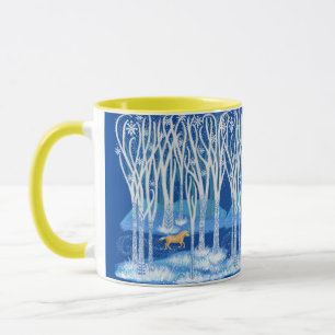 Mug Cheval nordique du fjord d'hiver