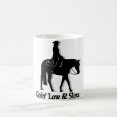 Mug Cheval occidental de plaisir bas et lent (Centre)