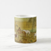 Mug Cheval pâturage dans les banlieues Art (Centre)